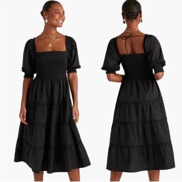 Hill House Dresses & Skirts - Hill House Nesli Nap Black Maxi Dress xs